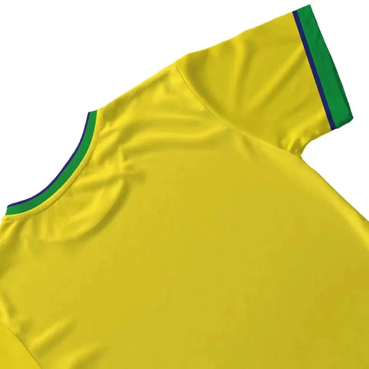 Brazil Jersey Men's T-shirt O-Neck Oversize Short Sleeve All Season Gifts