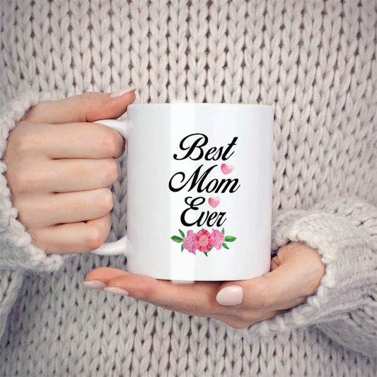 Best Mom ever New Ceramic Mug R&G Boutique