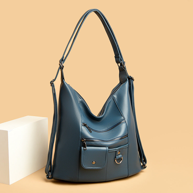 Casual women's all-match one shoulder crossbody bag from R&G Boutique, shown in a stylish, versatile design.