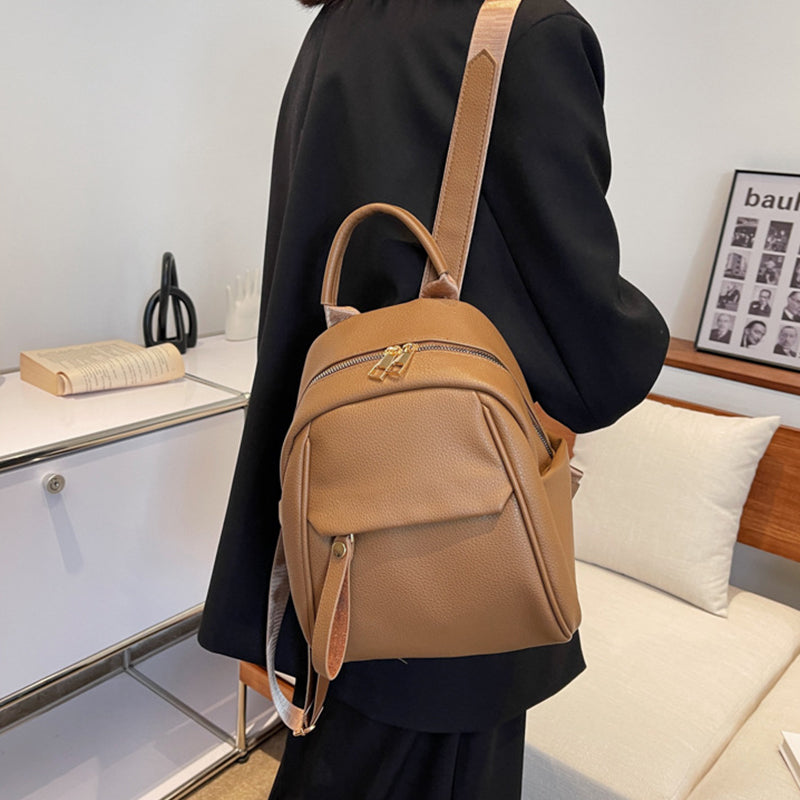 Cute R&G Boutique fashion PU backpack for women, small and soft with a stylish design, perfect for school and casual use.