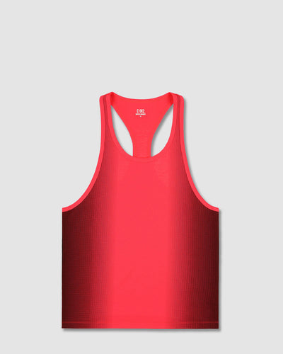 Super Bright Racerback Tank Neon Red