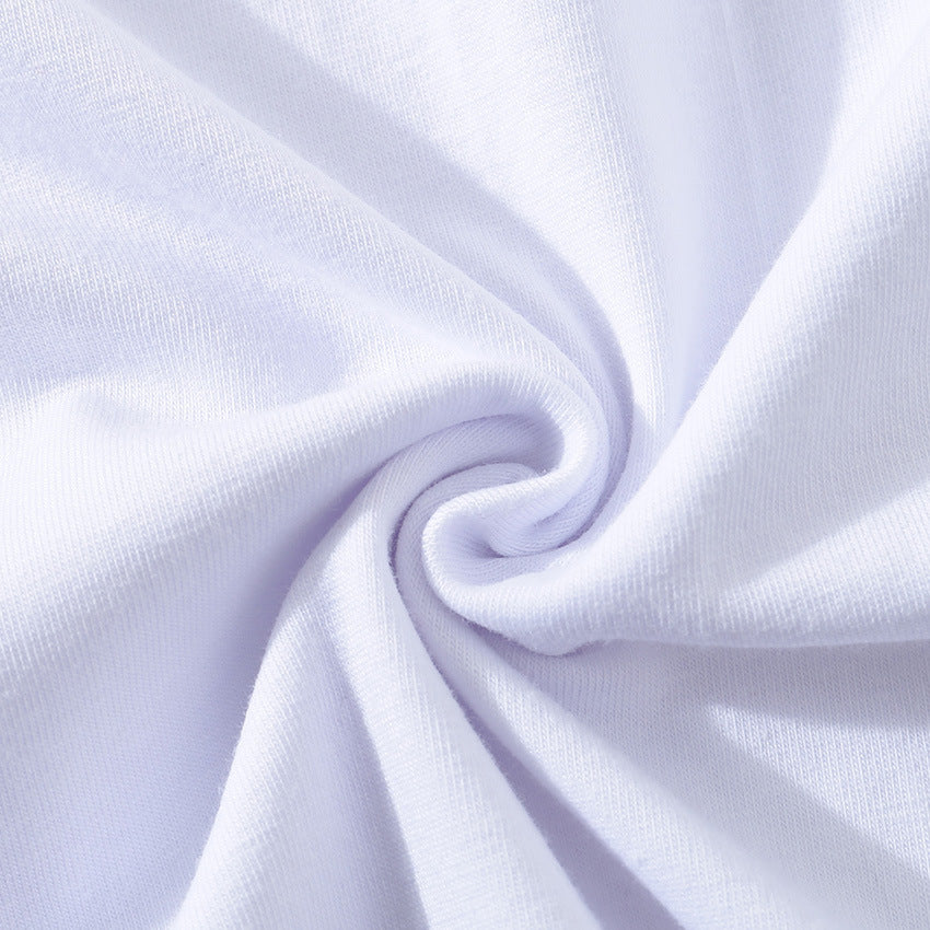 Wild Vegetable Print Couple T-shirt