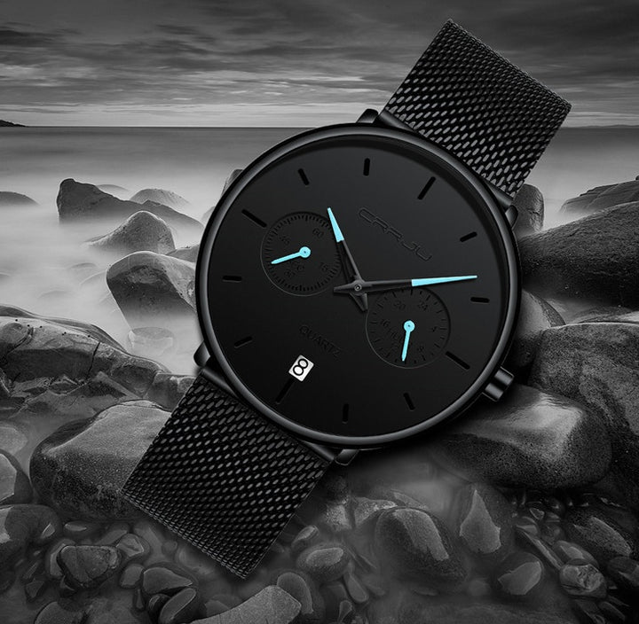 Star fashion simple business men's Watch sports quatz All Season Gifts