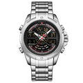 R&G Boutique men's multifunctional sports and leisure watch with digital display and sporty design