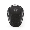 Waterproof R&G Boutique riding backpack and touring luggage bag with motorbike storage compartments.