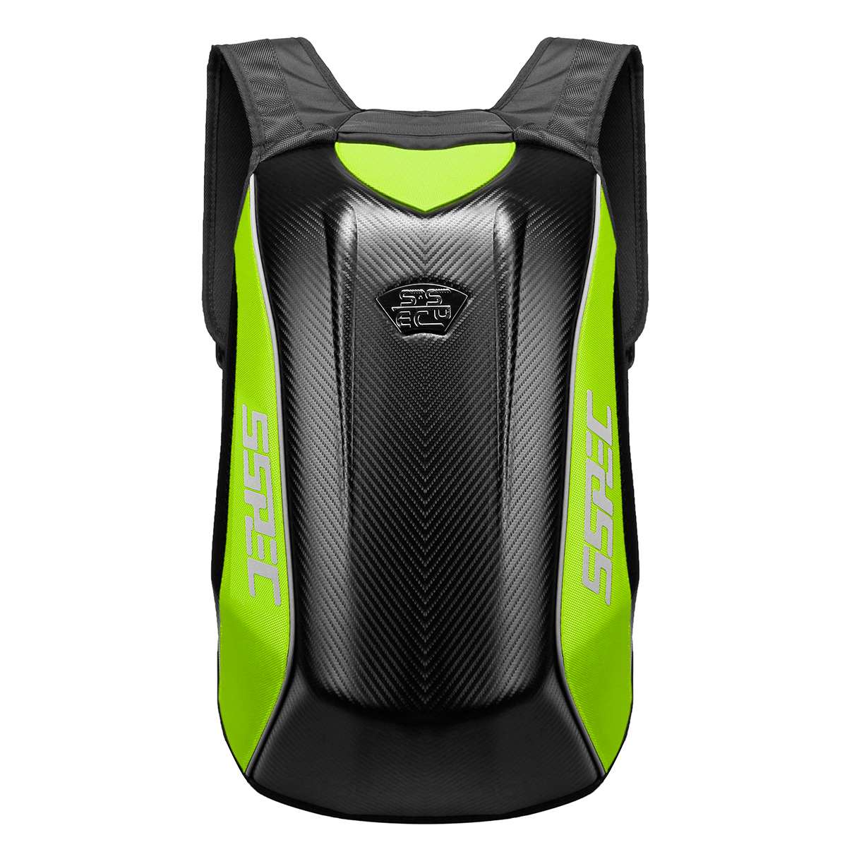 Waterproof R&G Boutique riding backpack and touring luggage bag with racing storage design for motorbike travel.