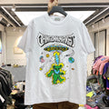 R&G Boutique Star Man cartoon print short sleeve t-shirt featuring a colorful star character on the front.