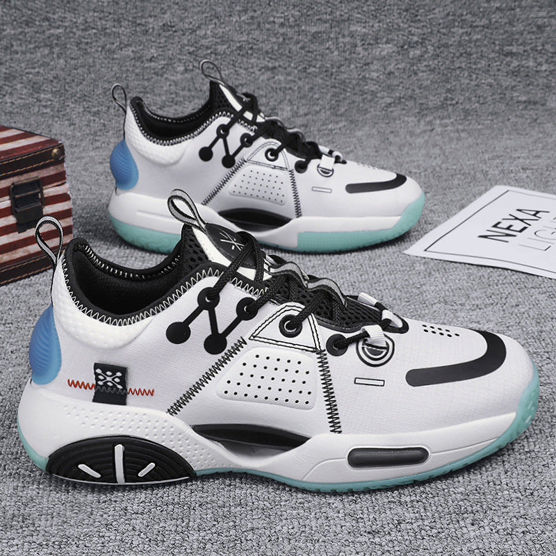 Men's Cotton Candy basketball sneakers from R&G Boutique with colorful design and sporty athletic style.