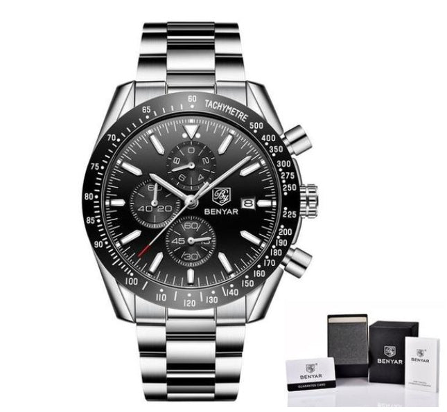 Binya explosion watch male quartz watch multi-function All Season Gifts