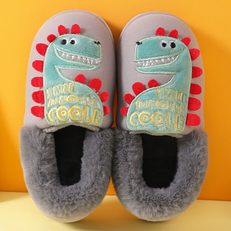Indoor Home Slippers Boys Girls Winter Anti-slip Shoes Kids Slippers All Season Gifts