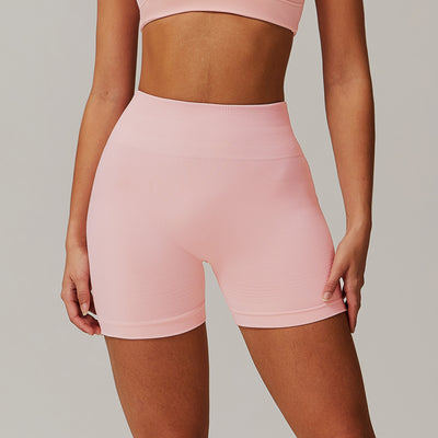 Tight high waisted yoga shorts