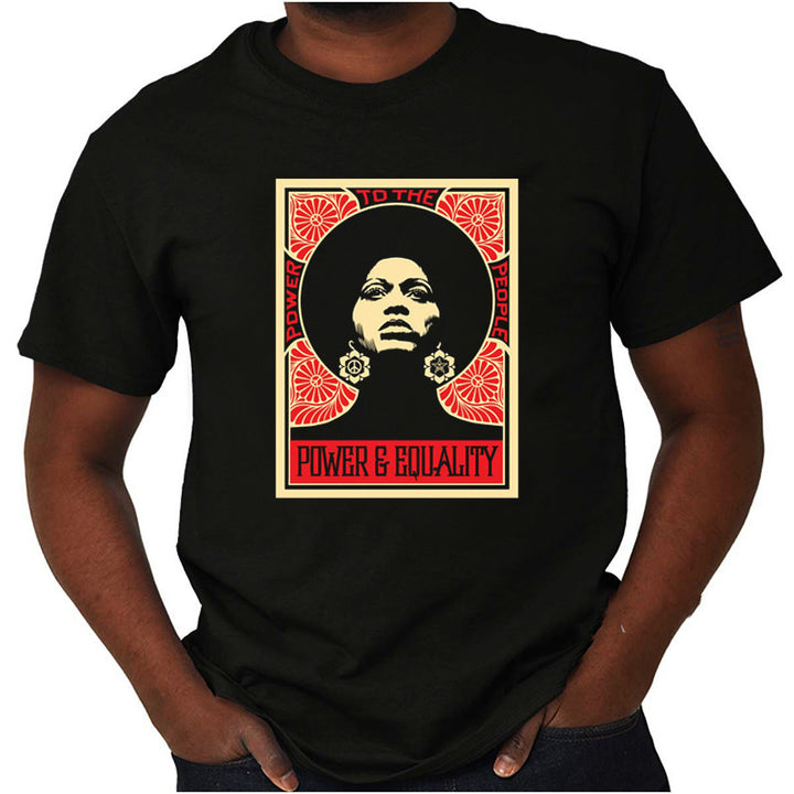 Top print short sleeve t-shirt