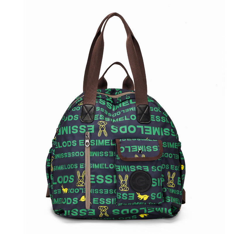 Outdoor lightweight large capacity backpack for women by R&G Boutique, featuring multiple compartments and durable design.