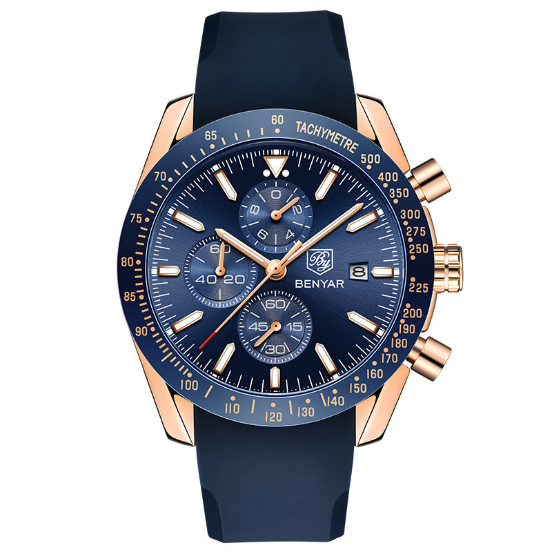 Binya explosion watch male quartz watch multi-function All Season Gifts