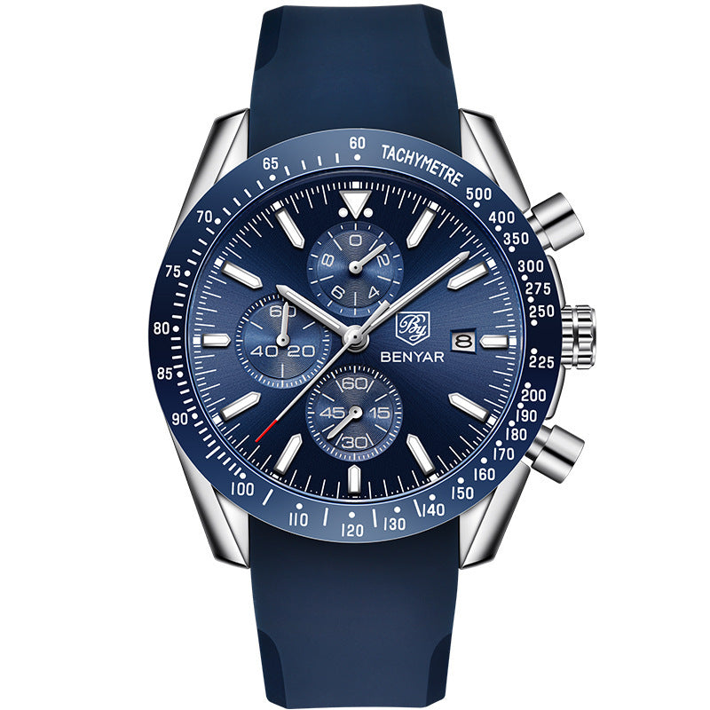Binya explosion watch male quartz watch multi-function All Season Gifts
