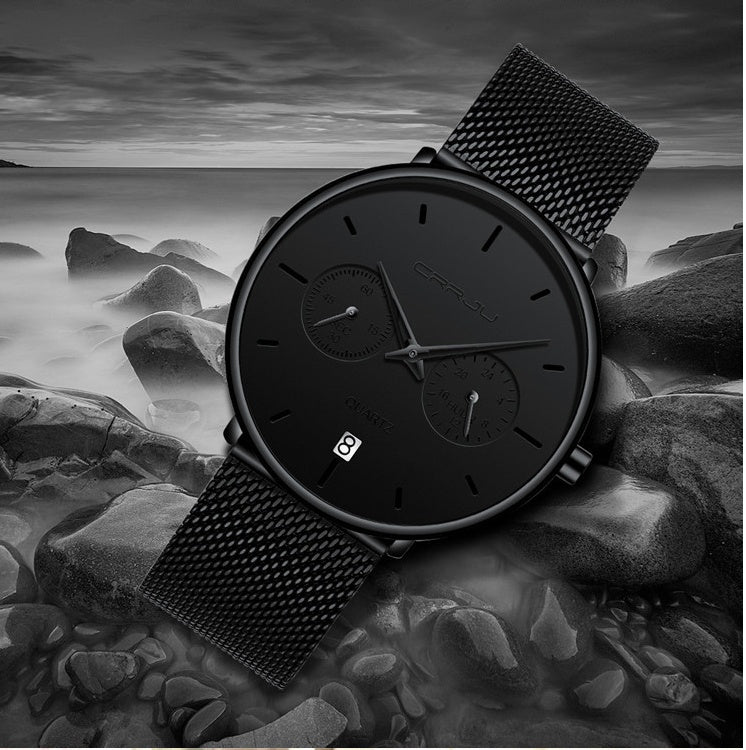 Star fashion simple business men's Watch sports quatz All Season Gifts