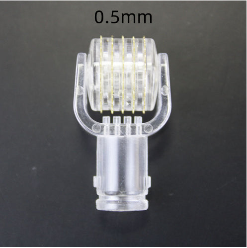R&G Boutique 3-in-1 Lip Care and Hair Growth Roller with needle applicator for beard treatment and serum application.