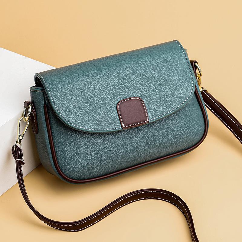 R&G Boutique fashion flap shoulder bag for women, versatile small square crossbody bag with a stylish design and adjustable strap.