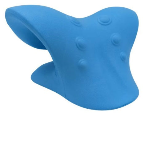 R&G Boutique six-wheel manual neck massager with pain relief roller, showcasing its ergonomic design for soothing neck massage.