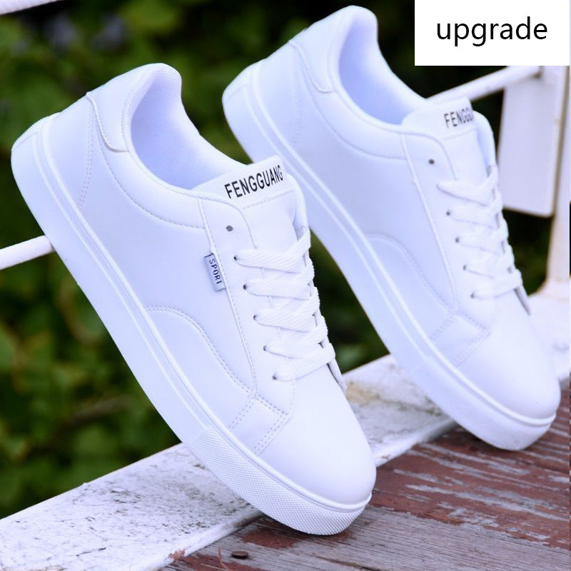 Men's casual summer shoes by R&G Boutique, breathable Korean-style slip-on shoes with simple design and comfortable aerating sole.