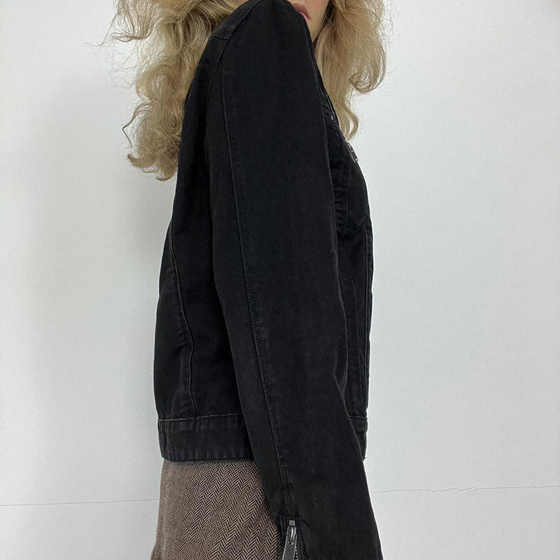 vintage denim jacket