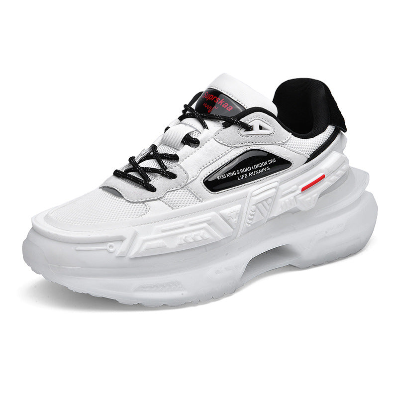 R&G Boutique Popcorn Platform Running Sneakers with casual low-top design and modern Qiankun Wheel Mecha style.