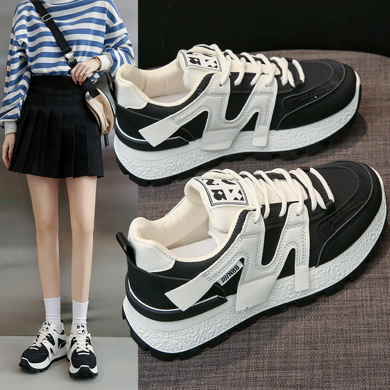 Women's running sneaker by R&G Boutique featuring stylish all-matching design and comfortable athletic footwear for students.