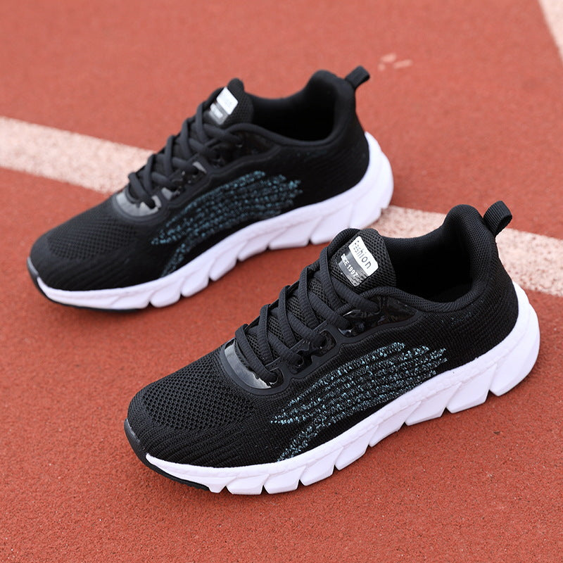 Men's and women's breathable woven running shoes from R&G Boutique, featuring casual design and comfortable fit for active wear.