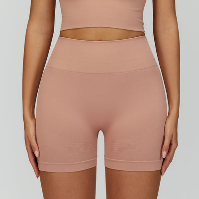 Tight high waisted yoga shorts