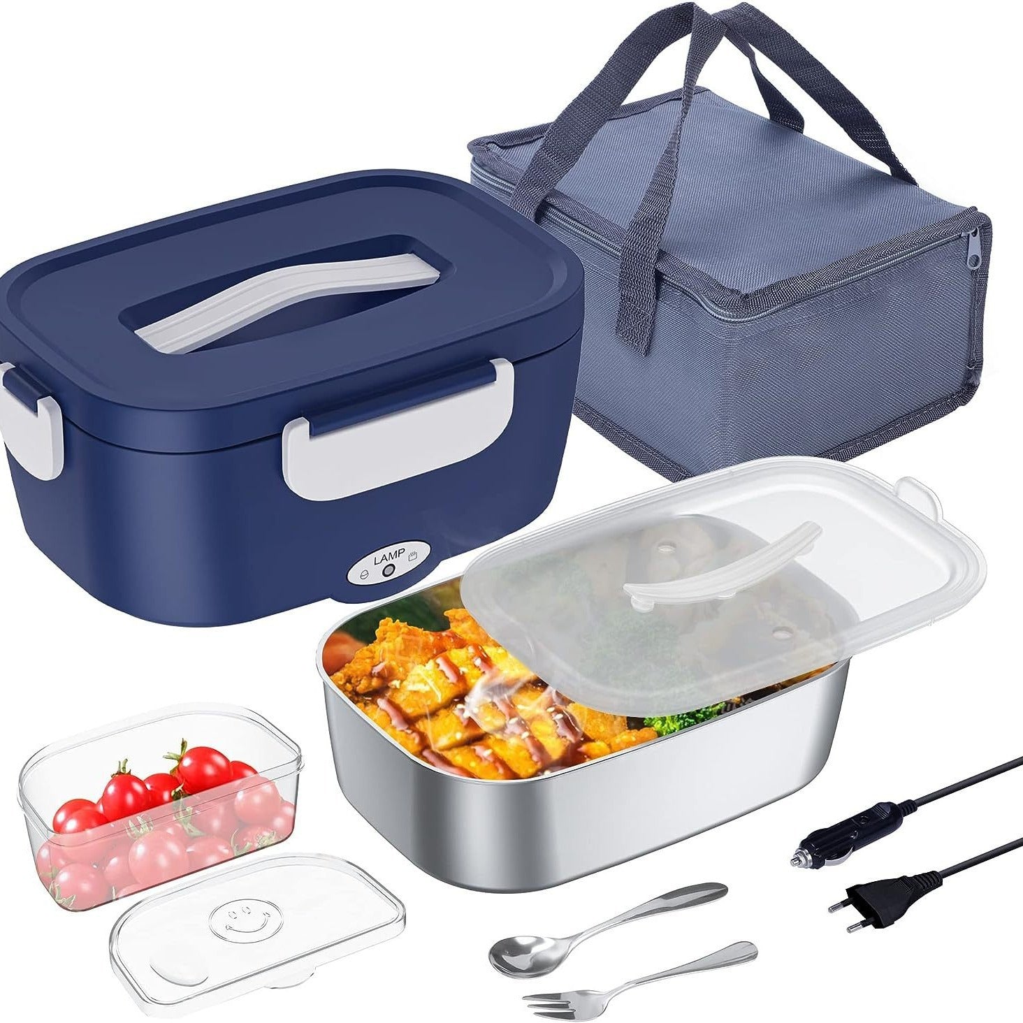 Portable No Water Injection Heating Lunch Box by R&G Boutique, compact gadget for warming meals on the go.