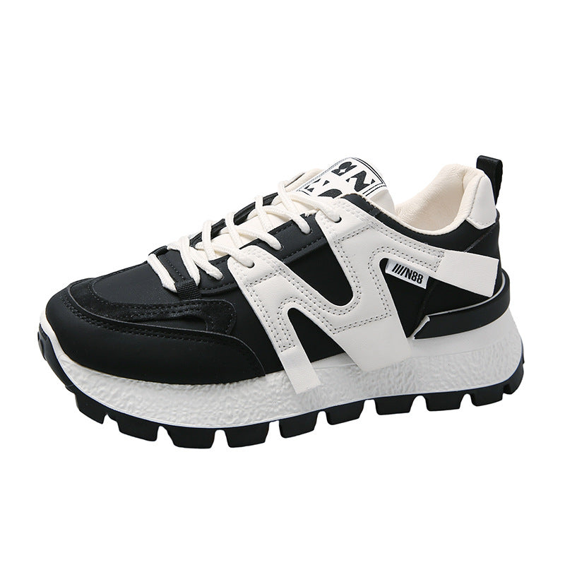 Women's running sneaker from R&G Boutique, stylish all-matching student athletic shoe with breathable mesh and cushioned sole.