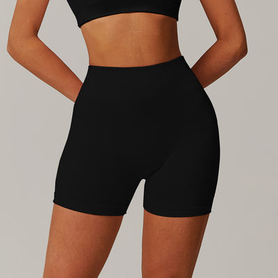 Tight high waisted yoga shorts