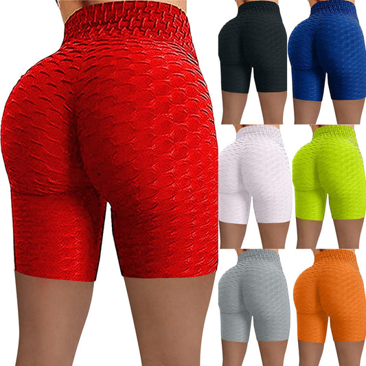 Summer Knit High Waist Biker Shorts
