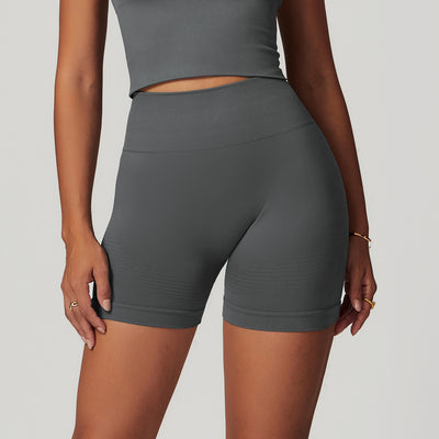 Tight high waisted yoga shorts