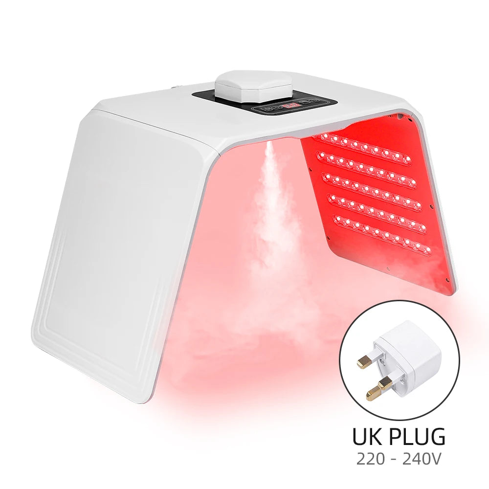 7-Color LED Photon Therapy Machine with Nano Spray | Face & Body Skin Care Device