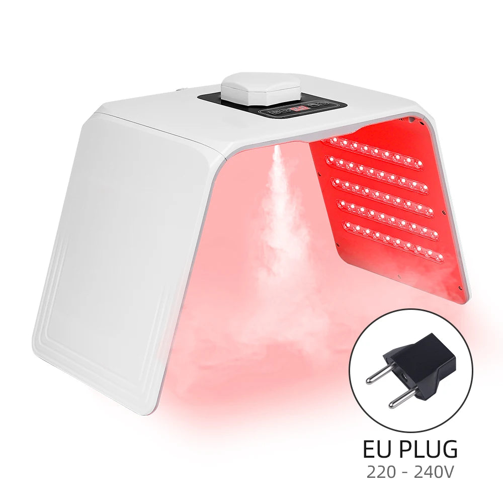 7-Color LED Photon Therapy Machine with Nano Spray | Face & Body Skin Care Device