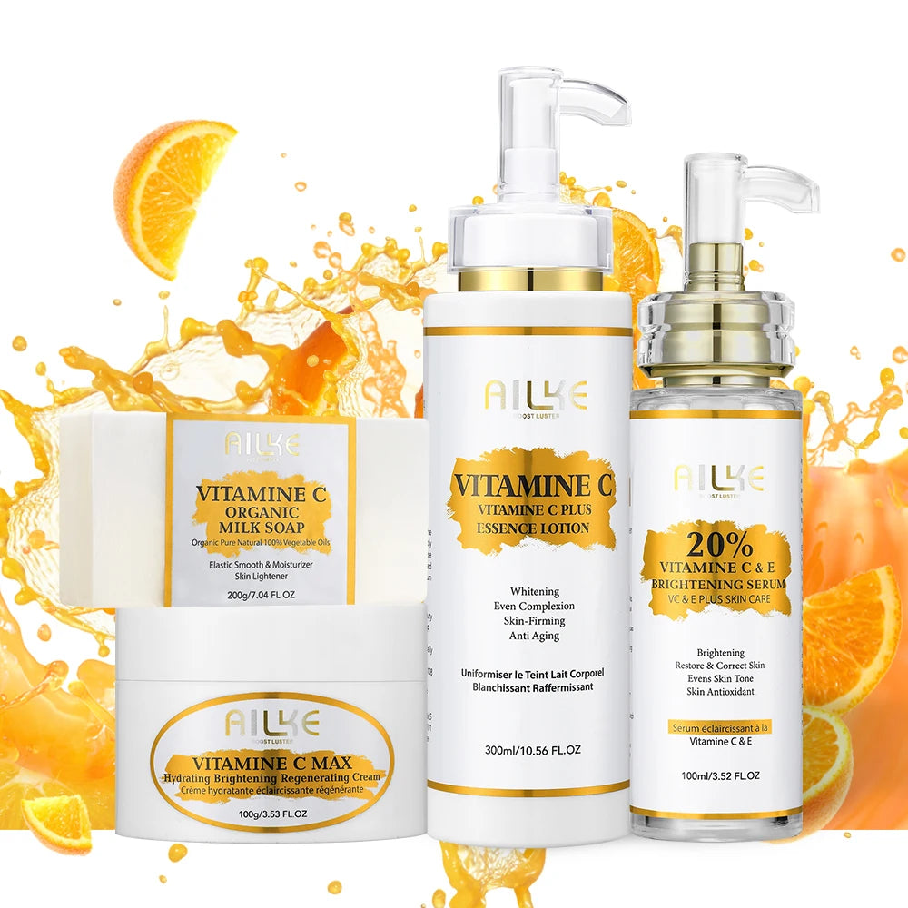 Vitamin C Skin Care Kit, With Lightening Body Lotion