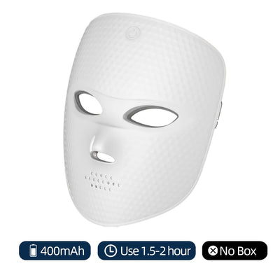 Wireless LED Mask 7 Color LED Face Mask Photon Skin Firming Anti Aging Rejuvenation Beauty Mask Machine
