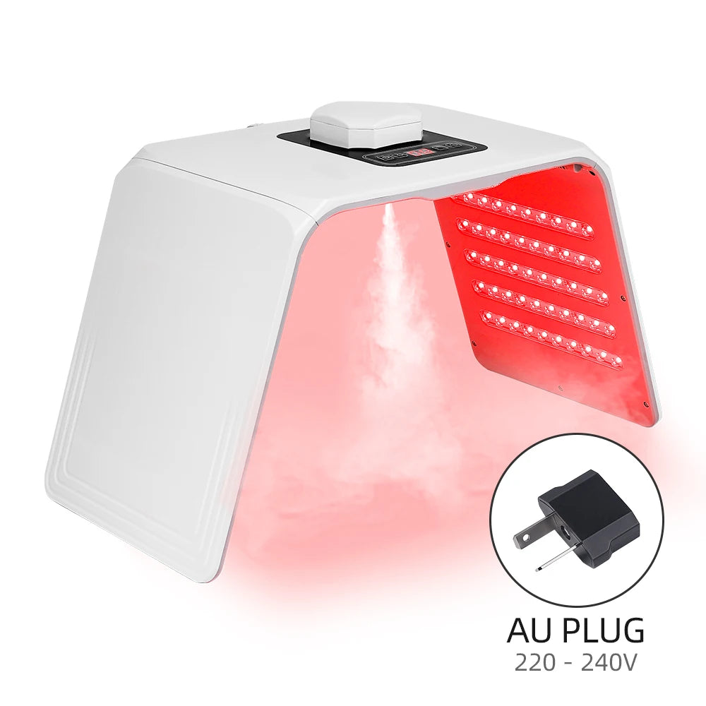 7-Color LED Photon Therapy Machine with Nano Spray | Face & Body Skin Care Device