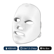 Wireless LED Mask 7 Color LED Face Mask Photon Skin Firming Anti Aging Rejuvenation Beauty Mask Machine