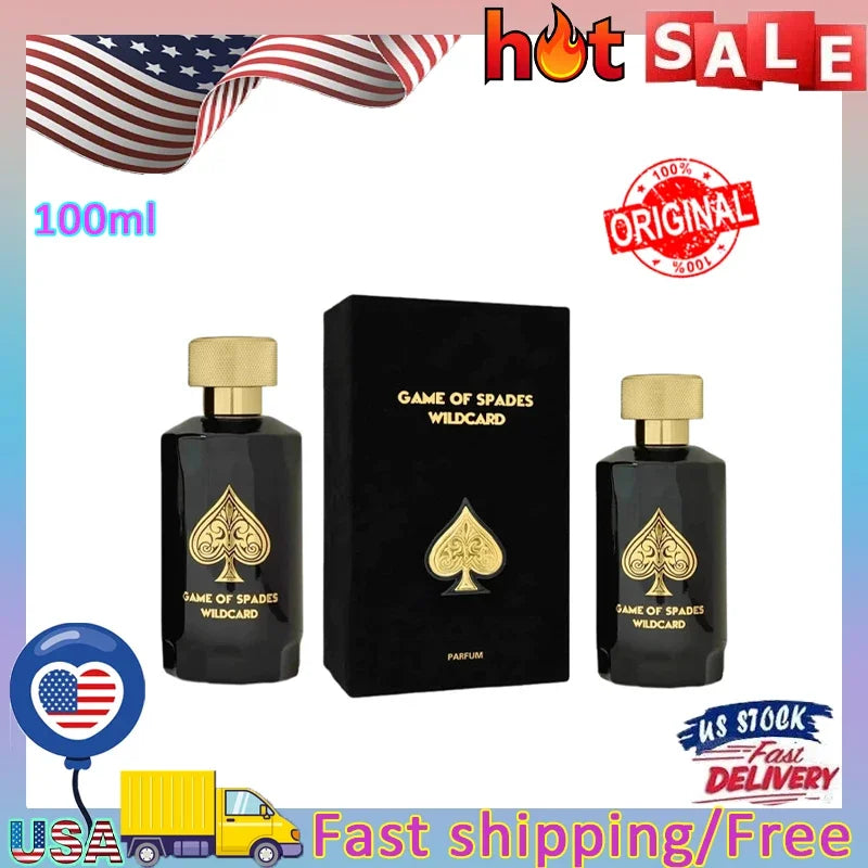 Unisex 100ml Jo Milano Paris Game of Spades Wildcard Eau De Parfum Spray