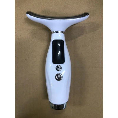 Portable 7-Color LED Light Therapy Face & Neck Massager | Skin Tightening & Facial Beauty Device