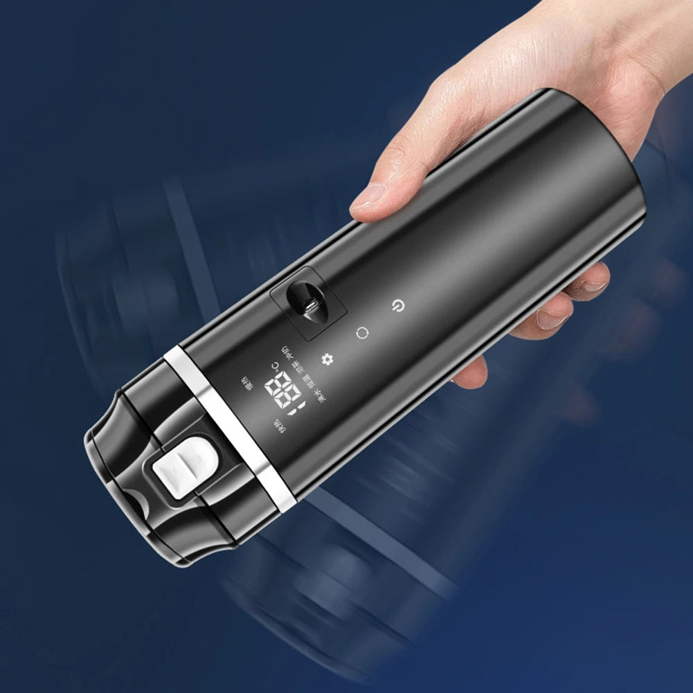 12V/24V Car Heating Cup Digital LCD Display Smart Mug