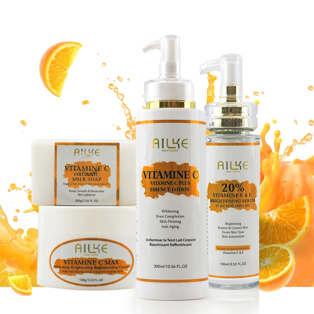 Vitamin C Skin Care Kit, With Lightening Body Lotion