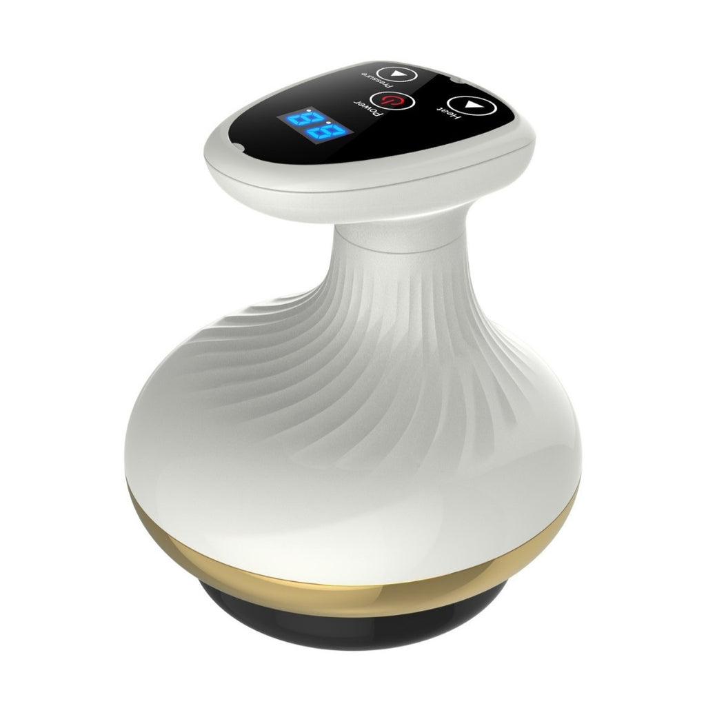 R&G Boutique Electric Meridian Brush Home Abdominal Massager for body care, showing the device with adjustable settings.