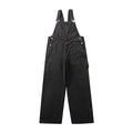 Men's loose denim jumpsuit with bib top and pants, featuring functional pockets and casual style by R&G Boutique.