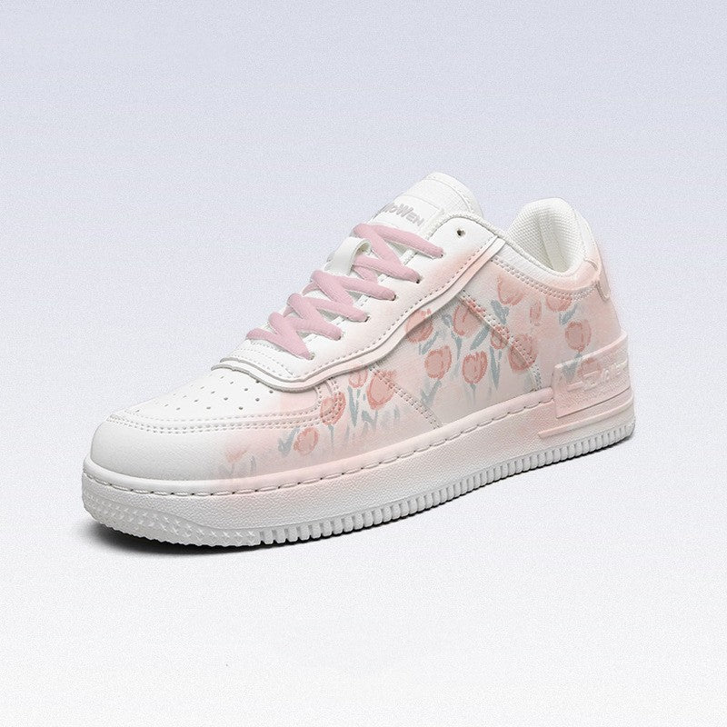 Breathable all-match tulip board shoes from R&G Boutique, featuring lightweight design and versatile style for daily wear.