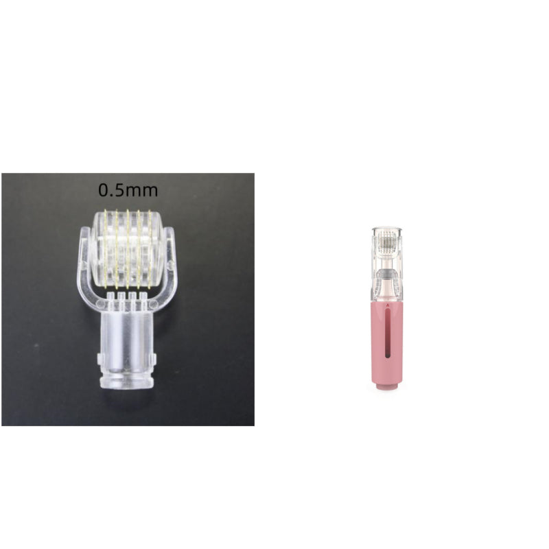 R&G Boutique 3-in-1 lip care and hair growth roller with needle treatment for beard and serum application.