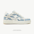 Men's breathable summer denim shoes by R&G Boutique, featuring casual design and comfortable fit.