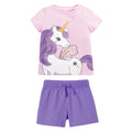 Cotton girls' short-sleeve summer kids set by R&G Boutique, featuring a stylish and comfortable design for warm weather.